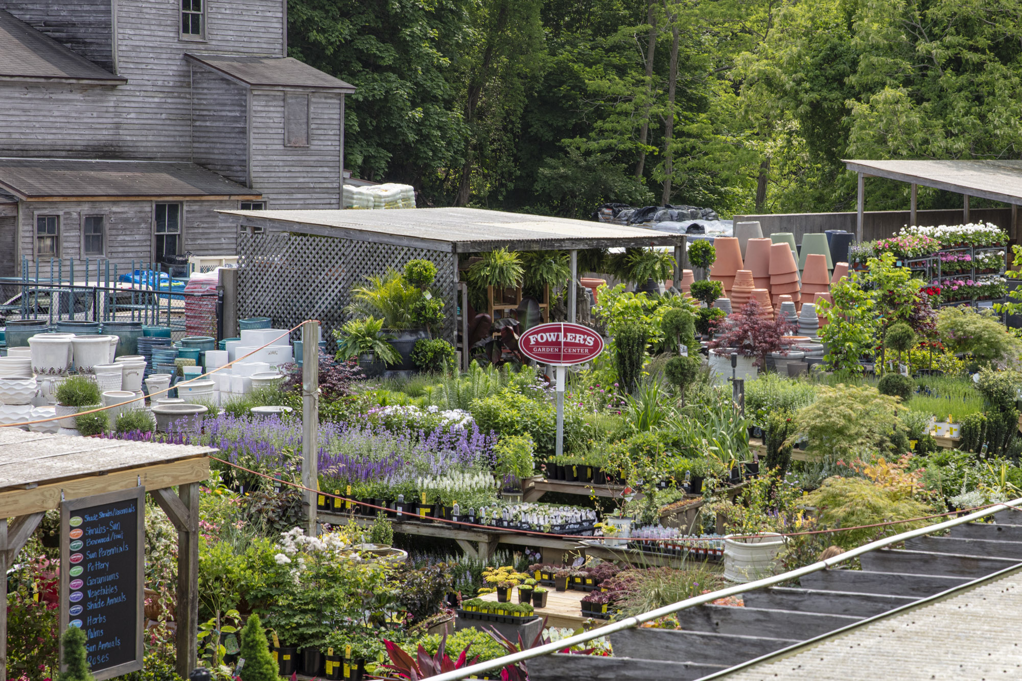 Fowler's Garden Center - photography by Graphic Image Group Inc.